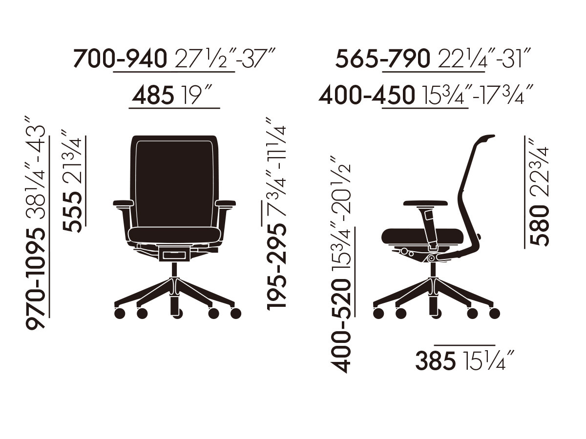 Vitra ID Mesh / ヴィトラ ID メッシュ （チェア・椅子 > オフィスチェア・デスクチェア） 31