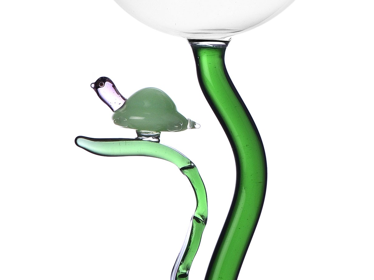 ICHENDORF MILANO Animal Farm Goblet 
Turtle / イッケンドルフ・ミラノ アニマルファーム ゴブレット 
タートル 350ml （食器・テーブルウェア > タンブラー・グラス） 2
