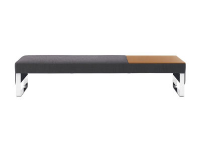FLYMEe Noir Bench / フライミーノワール 2人掛けベンチ サイド