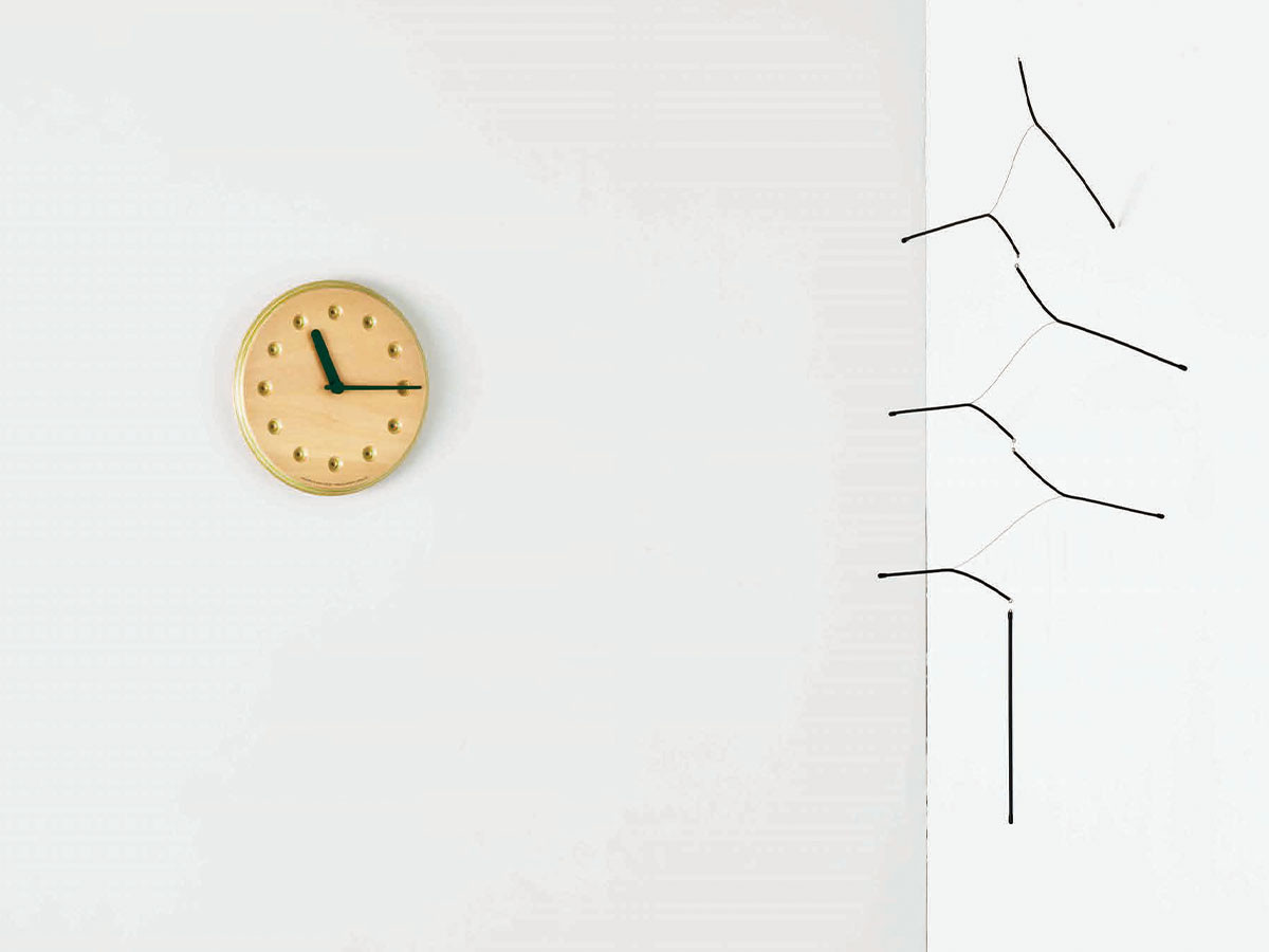 Lemnos Paper-Wood CLOCK dot / レムノス ペーパーウッド クロック ドット （時計 > 壁掛け時計） 8