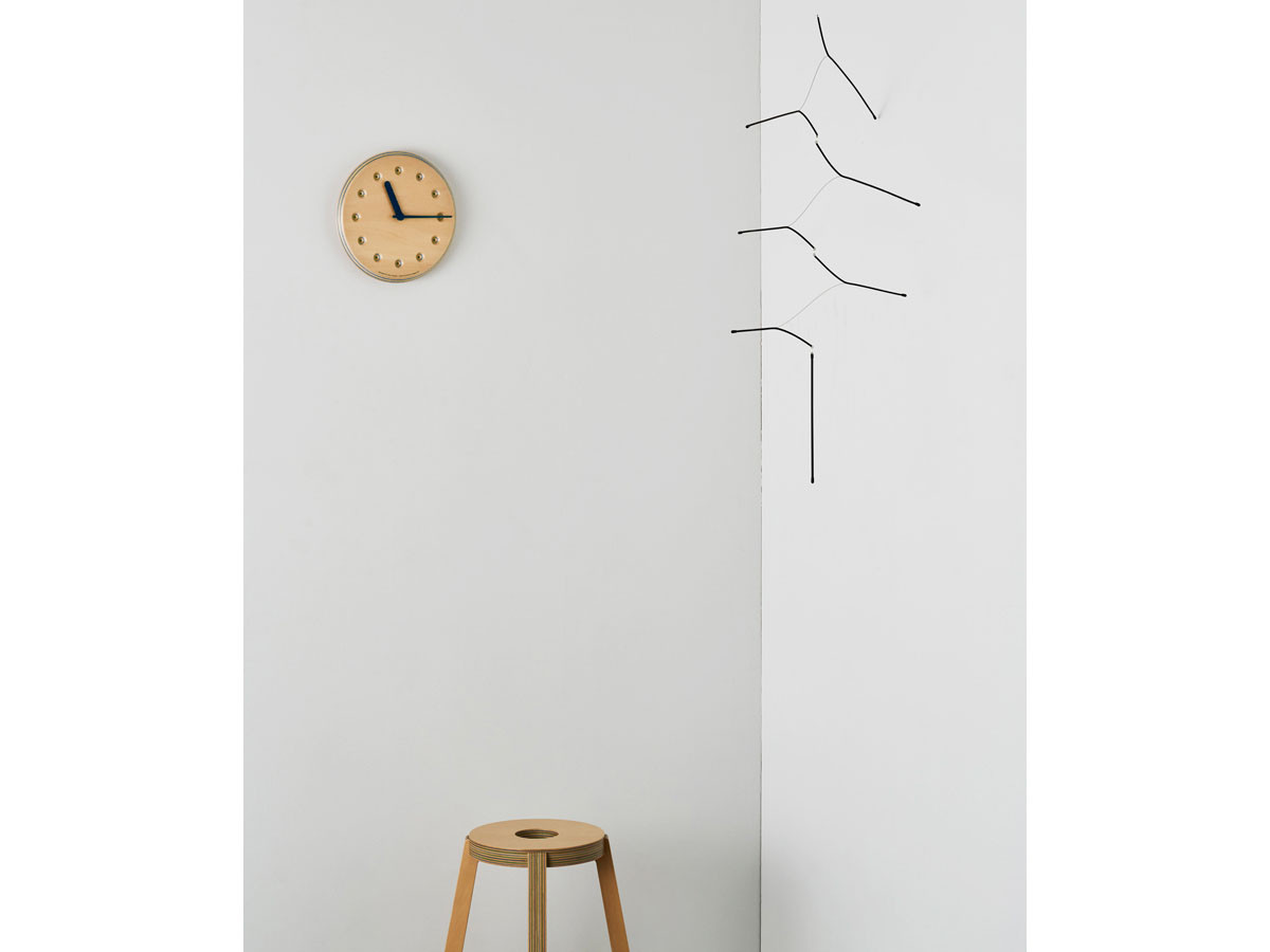 Lemnos Paper-Wood CLOCK dot / レムノス ペーパーウッド クロック ドット （時計 > 壁掛け時計） 9