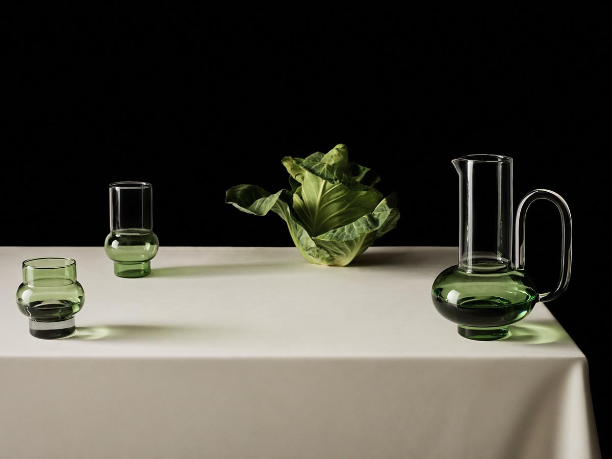 Tom Dixon. Bump Short Glass 2P Green / トム・ディクソン バンプ ショートグラス 2個セット（グリーン） （食器・テーブルウェア > タンブラー・グラス） 5