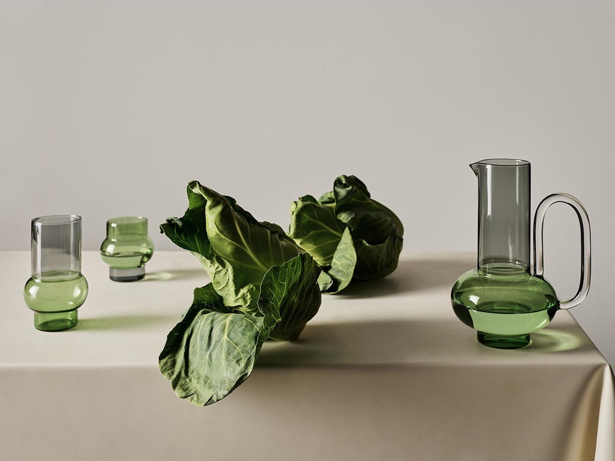 Tom Dixon. Bump Short Glass 2P Green / トム・ディクソン バンプ ショートグラス 2個セット（グリーン） （食器・テーブルウェア > タンブラー・グラス） 6