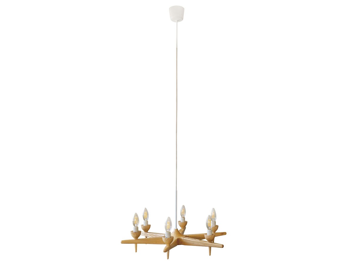 Slojd Wood Chandelier / スロイド ウッドシャンデリア 6灯 （ライト・照明 > シャンデリア） 30