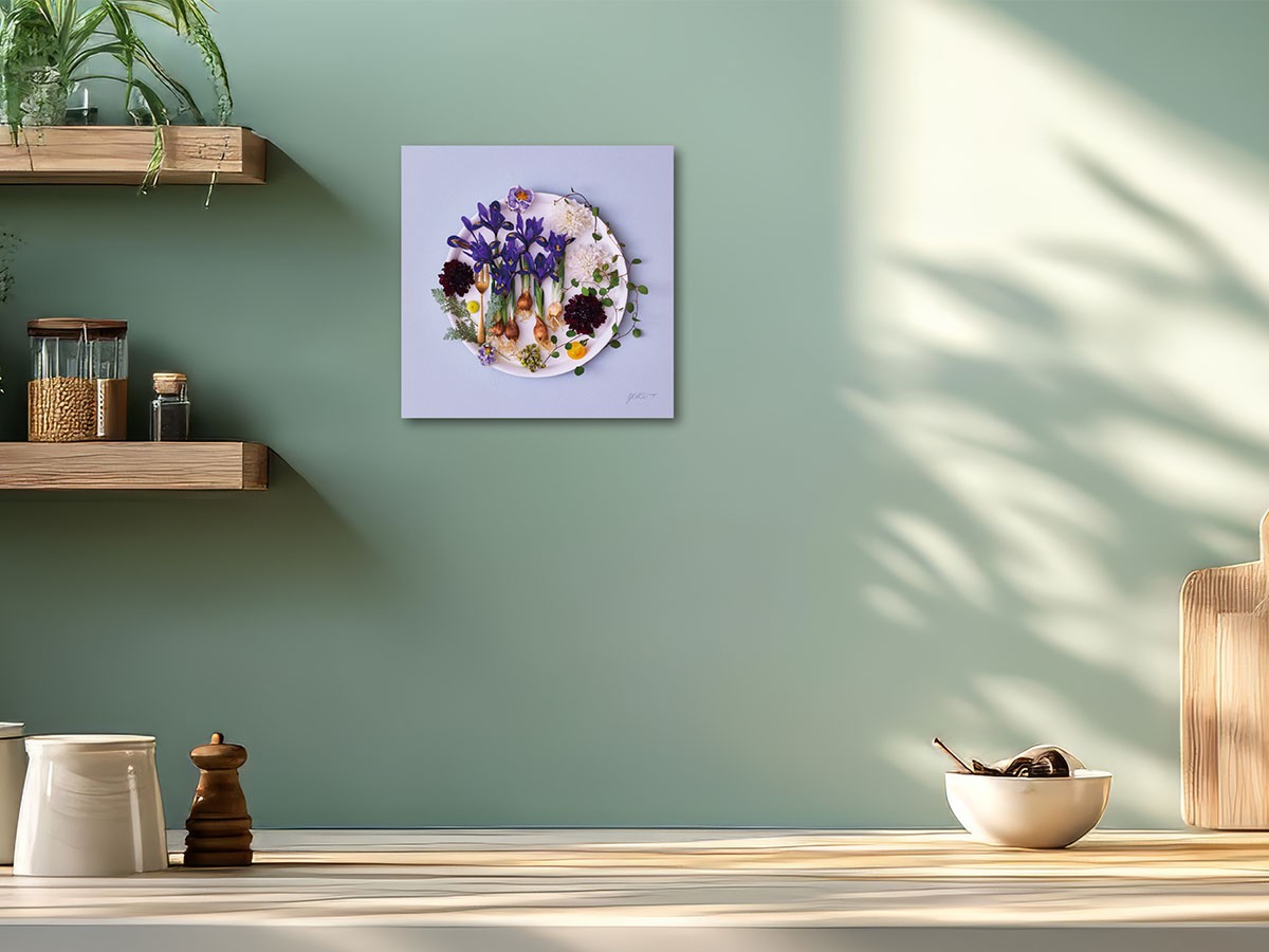 YOKO Takeuchi Food inspiered Dish Flowers Grace / ヨウコ タケウチ フードインスパイアード グレース （アート・オブジェ > フォトパネル・フォトアート） 2