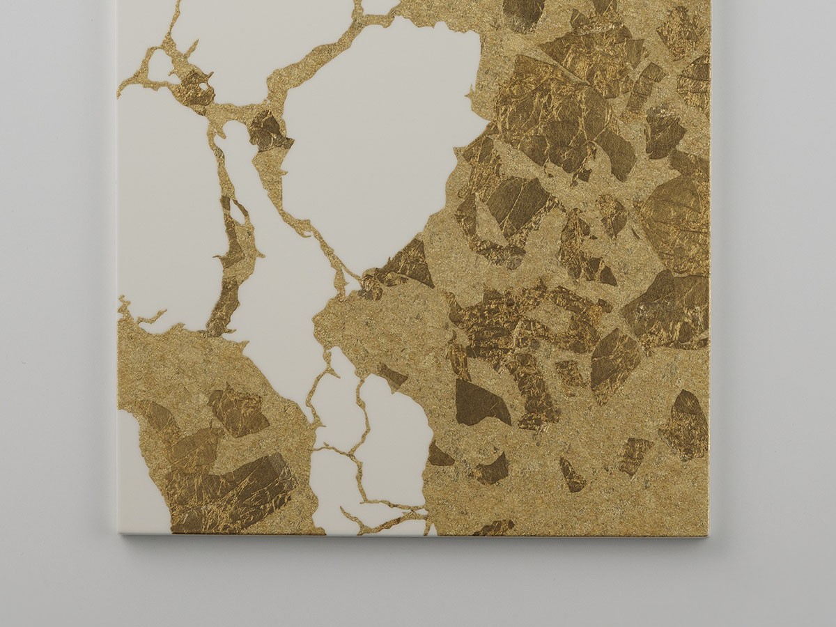 箔一 アートパネル 金継ぎ 白 / はくいち アートパネル 金継ぎ 白 L （アート・オブジェ > ウォールアート・アートパネル） 9