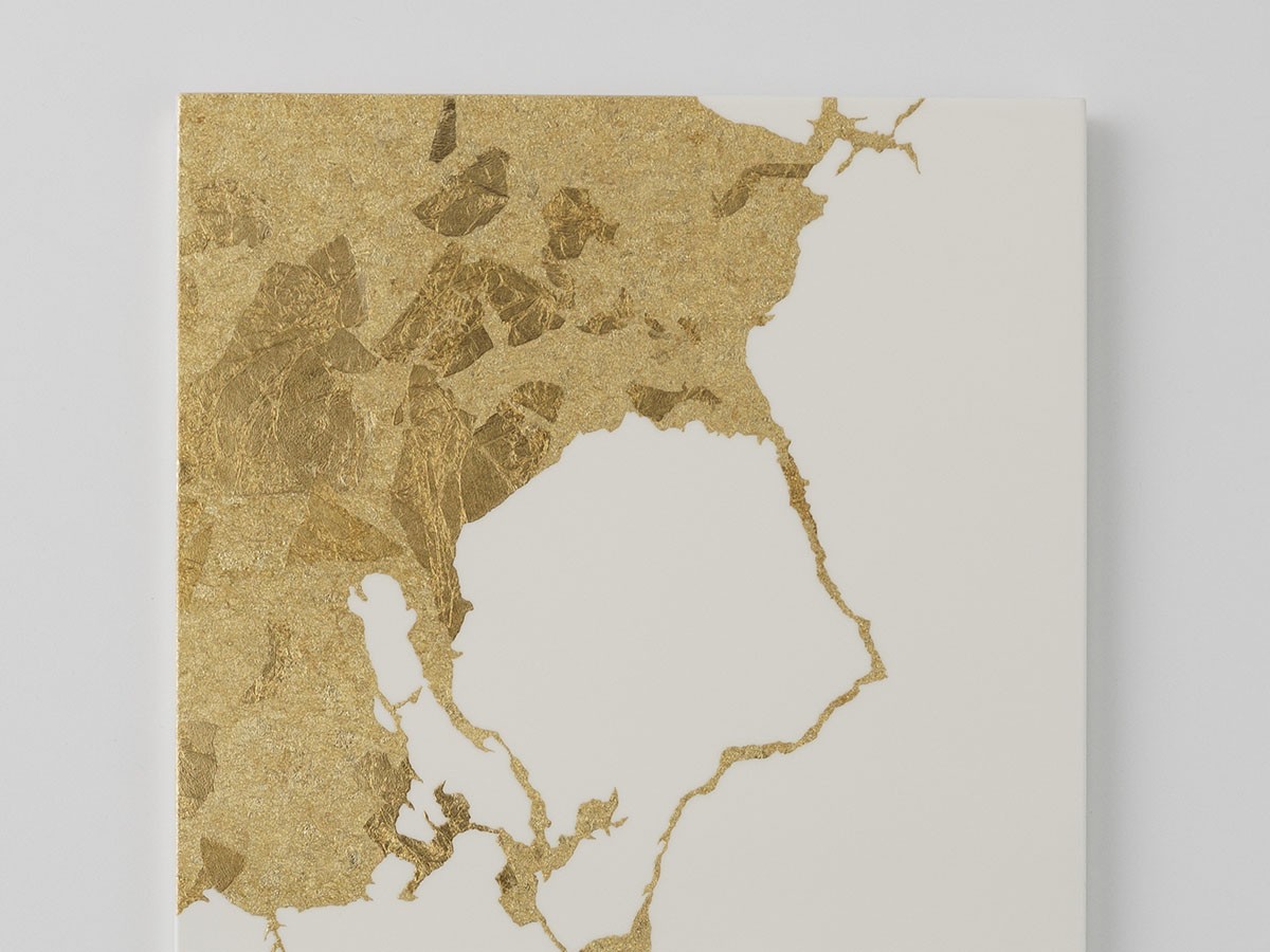 箔一 アートパネル 金継ぎ 白 / はくいち アートパネル 金継ぎ 白 L （アート・オブジェ > ウォールアート・アートパネル） 7