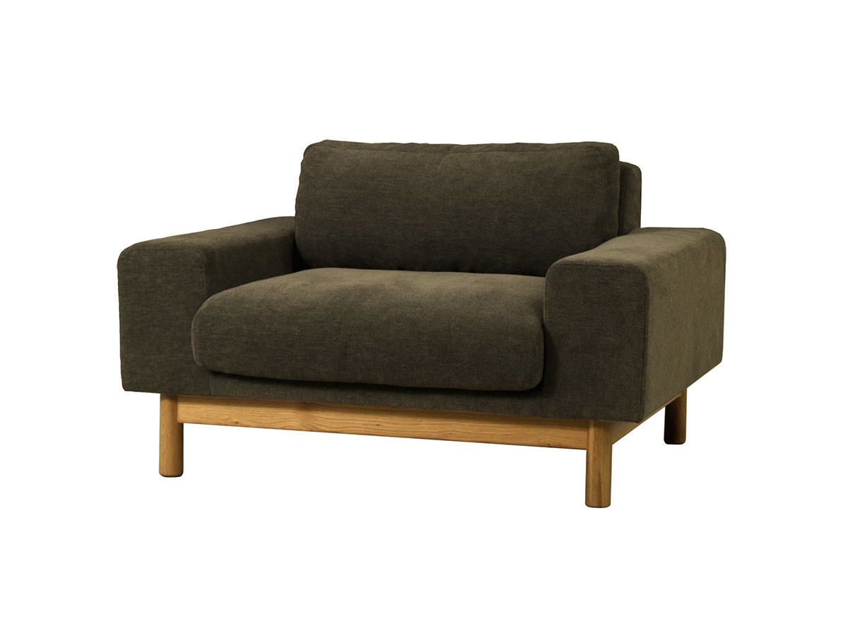 SIEVE bulge sofa 1seater / シーヴ バージュ 1人掛けソファ