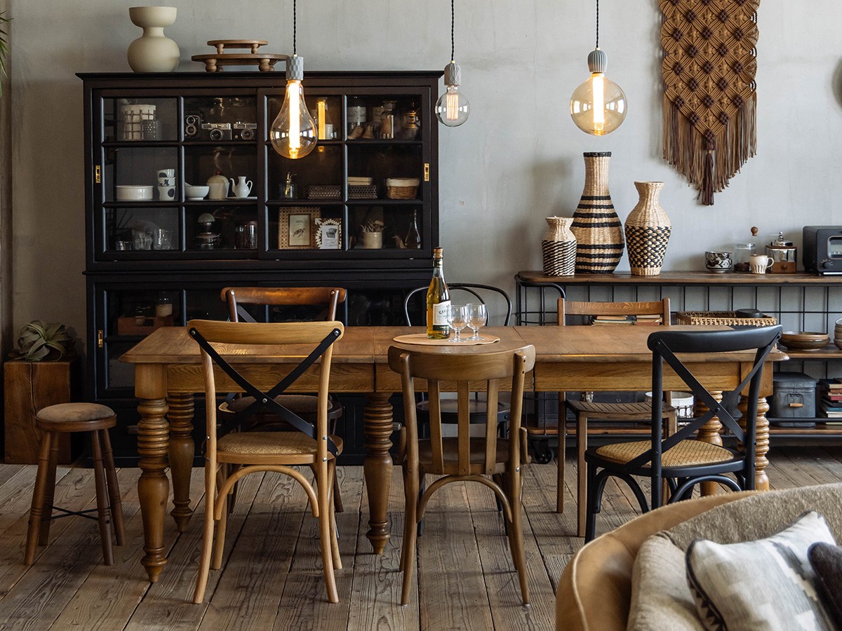 Knot antiques X-BACK CHAIR III / ノットアンティークス クロスバック チェア 3 （チェア・椅子 > ダイニングチェア） 9