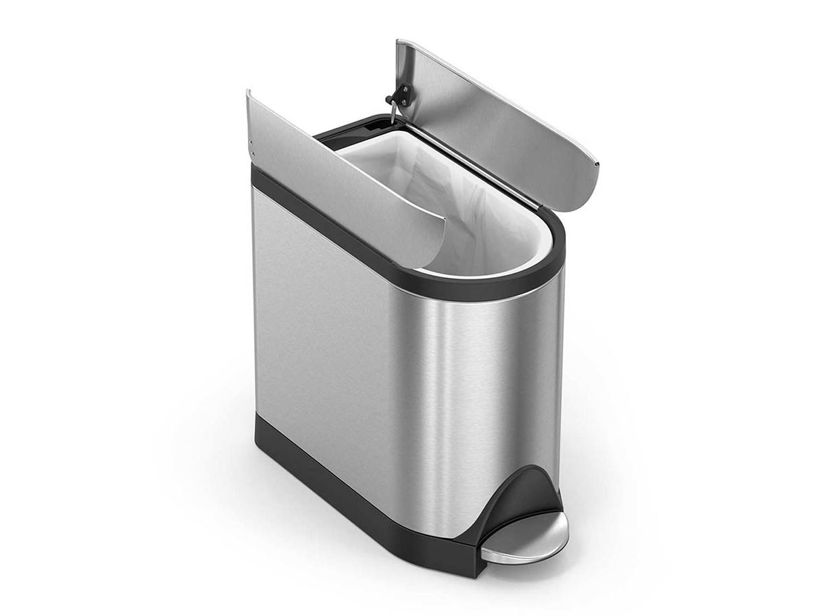 simplehuman SMALL CAN / シンプルヒューマン スモールカン
バタフライ ステップ ダストボックス 10L （雑貨・その他インテリア家具 > ごみ箱・ダストボックス） 7