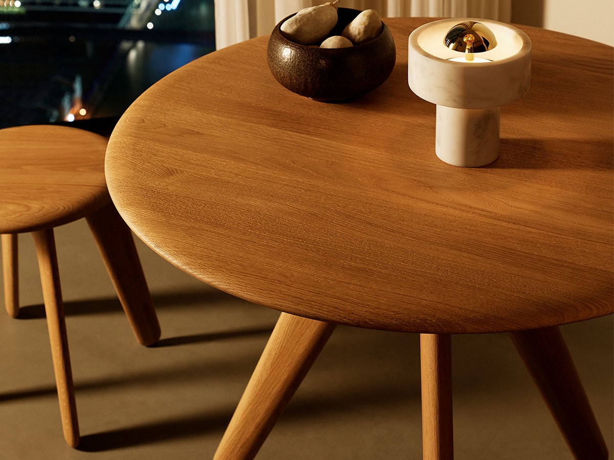 Tom Dixon. Slab Round Table 900 / トム・ディクソン スラブ ラウンド テーブル 900 （テーブル > ダイニングテーブル） 5