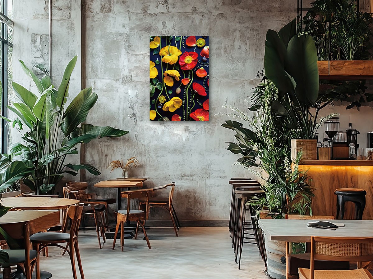 YOKO Takeuchi Botanic Poppy / ヨウコ タケウチ ボタニック ポピー レクタングルXL （アート・オブジェ > フォトパネル・フォトアート） 2