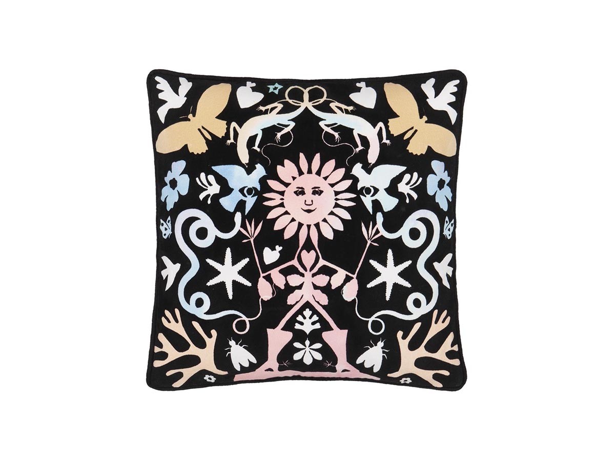 DESIGNERS GUILD Christian Lacroix
Reve de Papier Jais Cushion / デザイナーズギルド クリスチャンラクロワ
レーヴ ド パピエ ジェ クッション 45 × 45cm （クッション > クッション・クッションカバー） 5