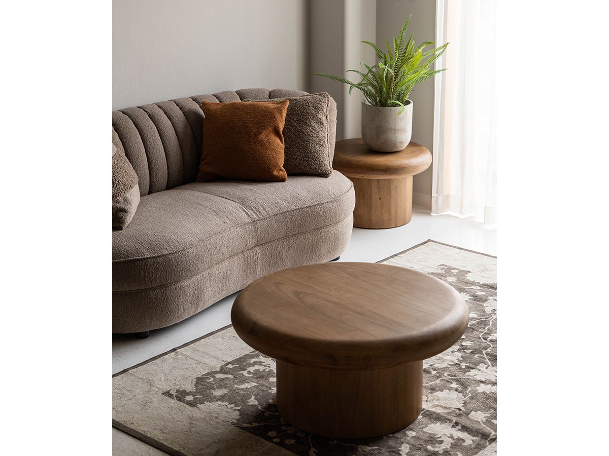 Knot antiques MUSH COFFEE TABLE / ノットアンティークス マッシュ コーヒーテーブル 直径80cm （テーブル > ローテーブル・リビングテーブル・座卓） 11