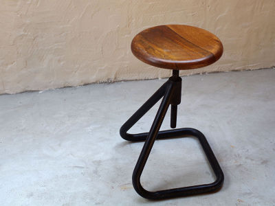 LIFE FURNITURE FR IRON STOOL / ライフファニチャー FR アイアン 