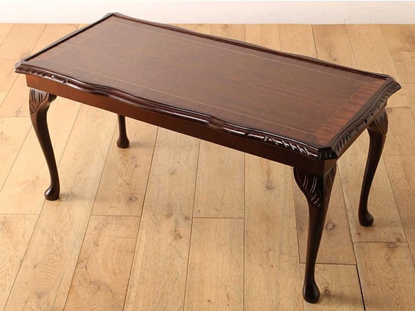 Lloyd's Antiques Real Antique Q/A Glass Top Coffee Table / ロイズ 