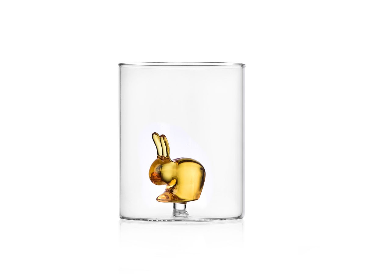 Qeeboo Tumbler Yellow Rabbit