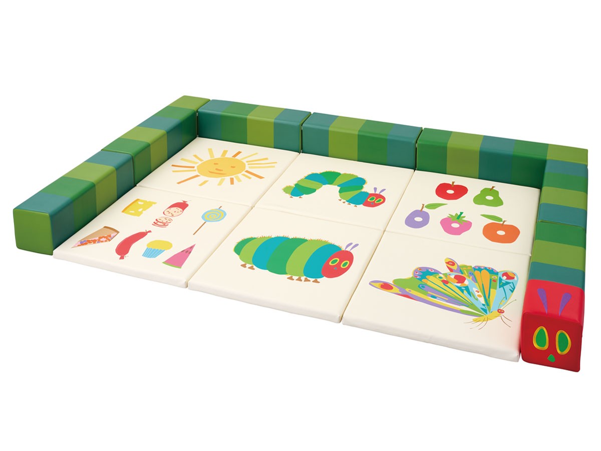 Hagu はらぺこあおむし / ハグ はらぺこあおむし 6面セット (キッズ家具・ベビー用品 > キッズスペース) 1