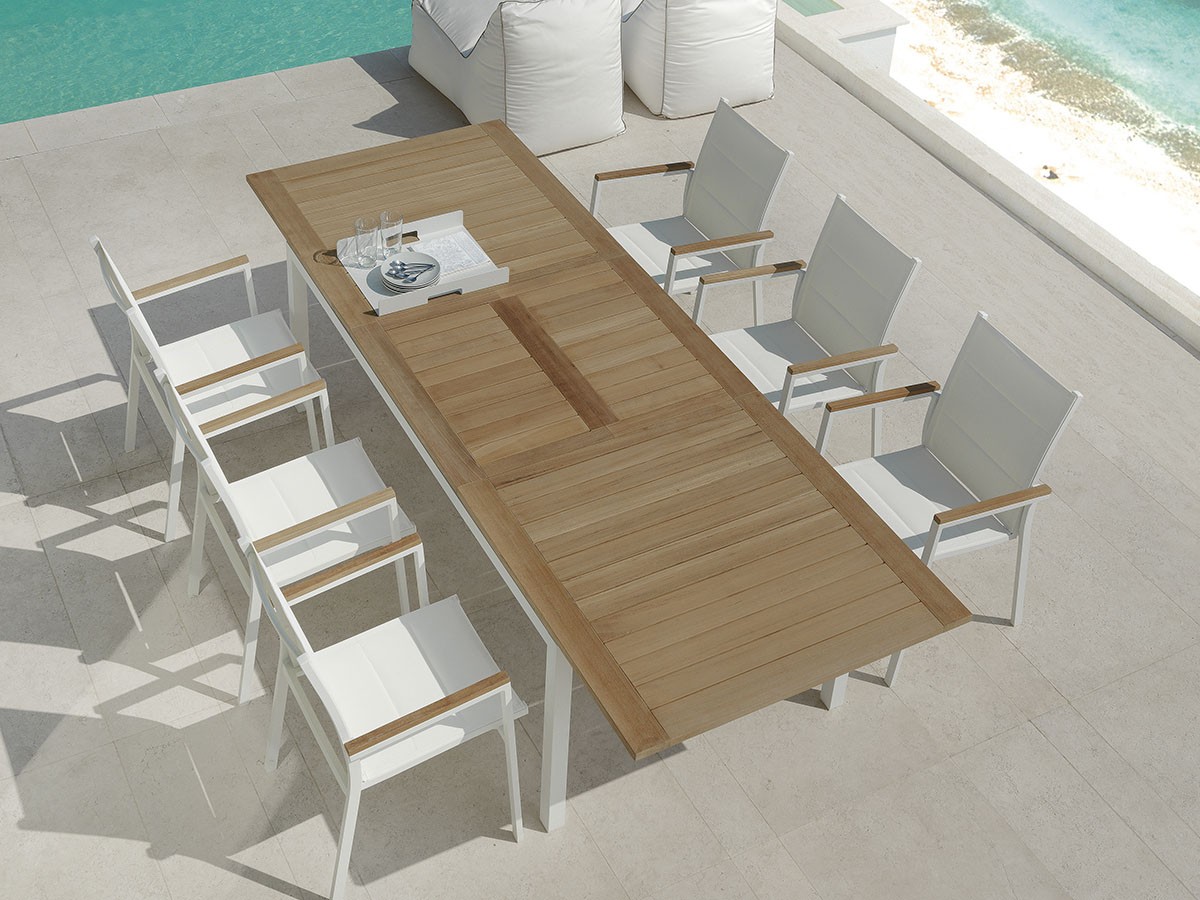 Talenti Timber Extending Dining Table / タレンティ ティンバー 伸長式ダイニングテーブル （テーブル > エクステンションテーブル・スライドテーブル） 7