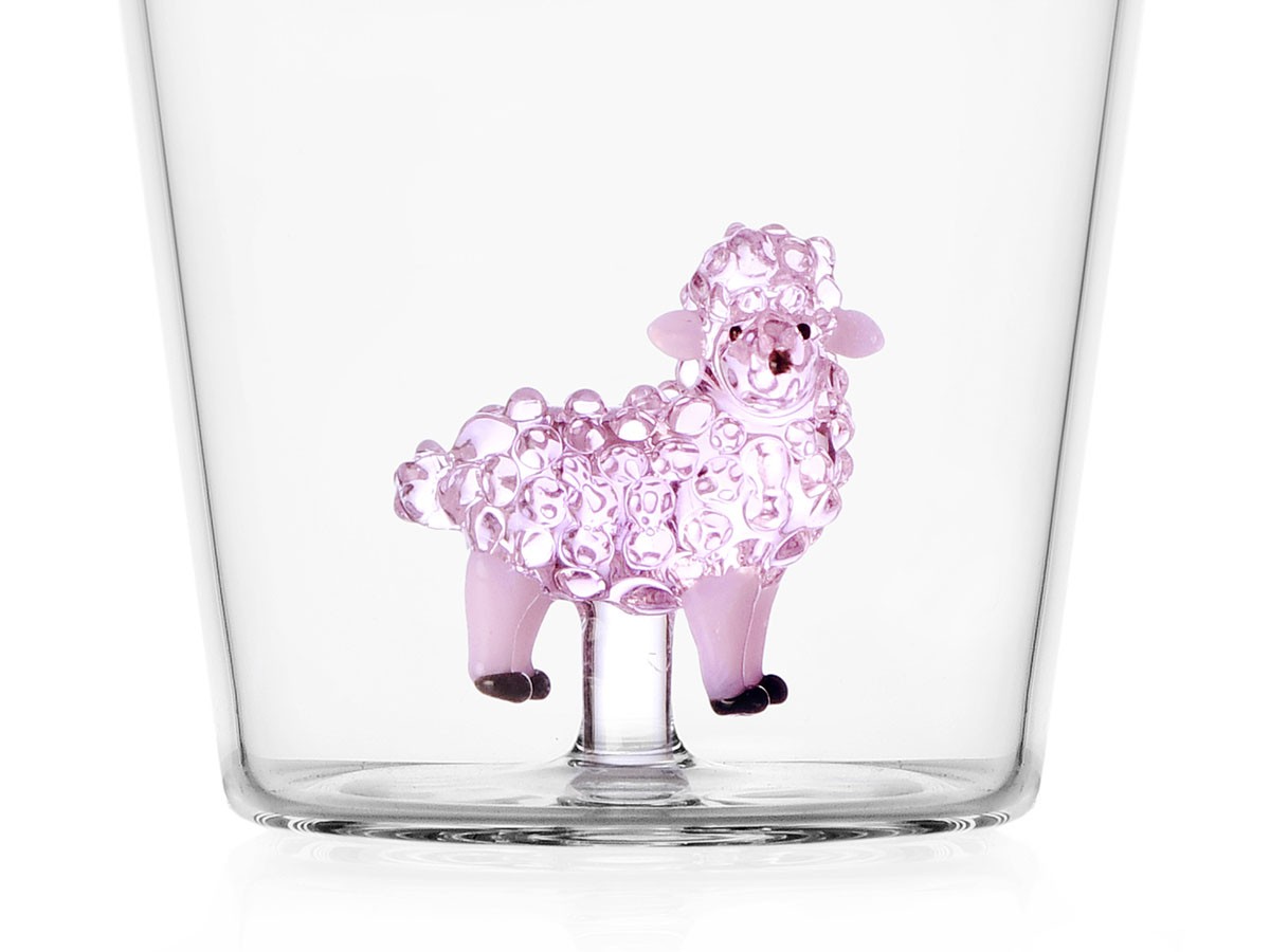 ICHENDORF MILANO Animal Farm Tumbler
Pink Sheep / イッケンドルフ・ミラノ アニマルファーム タンブラー 
ピンクの羊 350ml （食器・テーブルウェア > タンブラー・グラス） 3
