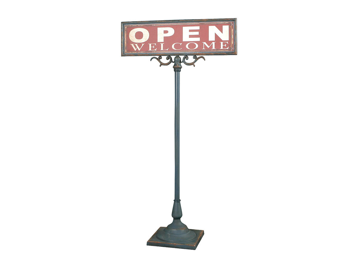 Open-closed sign stand 1
