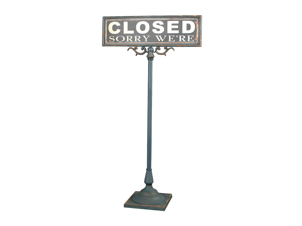 Open-closed sign stand 2