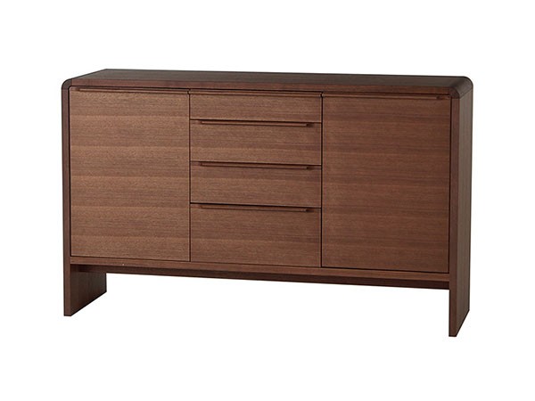 日進木工 GROW Sideboard / にっしんもっこう グロウ サイドボード 板扉 幅135cm （収納家具 > サイドボード・リビングボード） 2