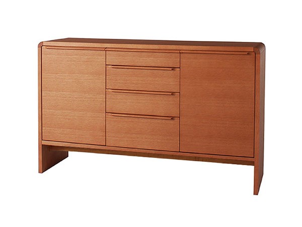 日進木工 GROW Sideboard / にっしんもっこう グロウ サイドボード 板扉 幅135cm （収納家具 > サイドボード・リビングボード） 1
