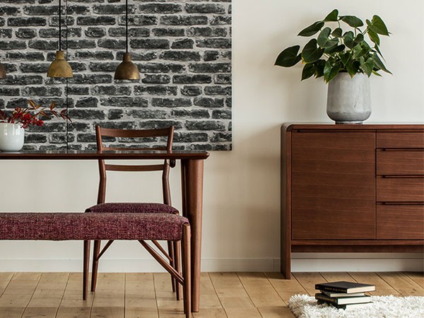 日進木工 GROW Sideboard / にっしんもっこう グロウ サイドボード 板扉 幅120cm （収納家具 > サイドボード・リビングボード） 8
