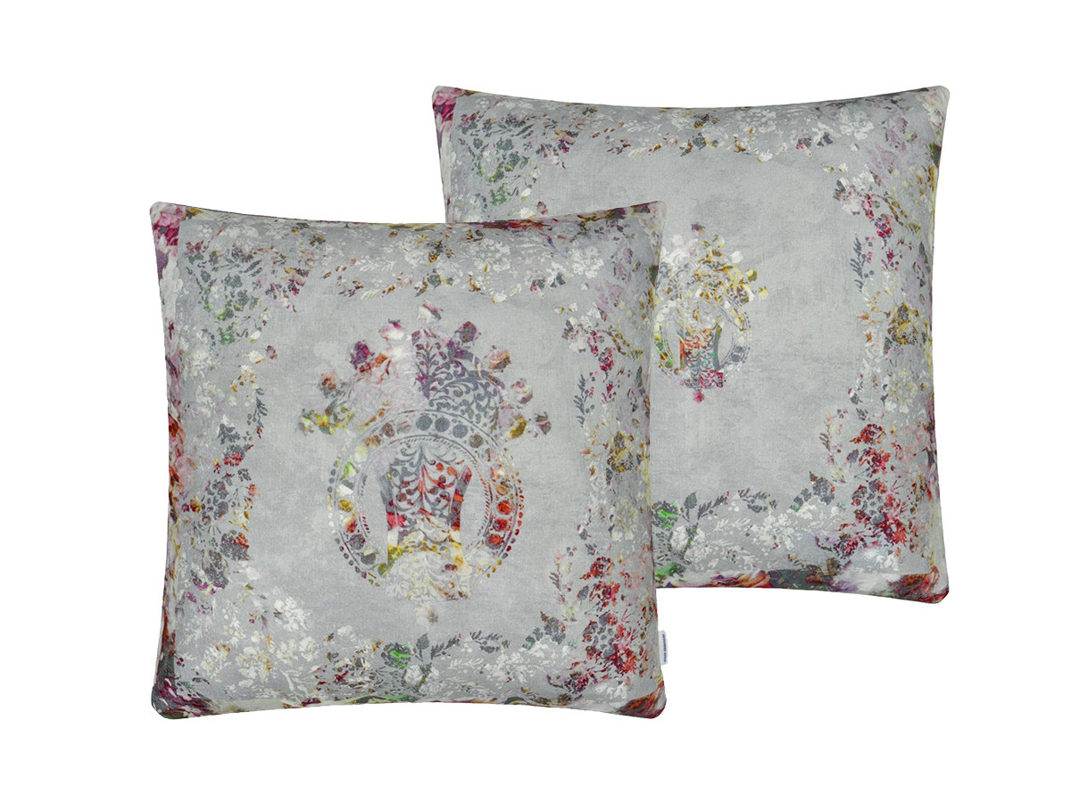 DESIGNERS GUILD Osaria Dove Cushion / デザイナーズギルド オサリア ダブ クッション 55× 55cm (クッション > クッション・クッションカバー) 1
