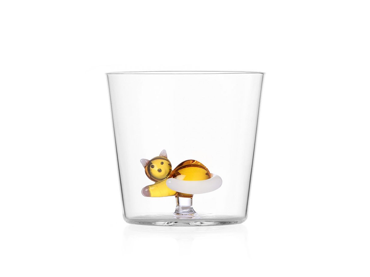 ICHENDORF MILANO Tabby Cat Tumbler
Lying Amber Cat with White Tail