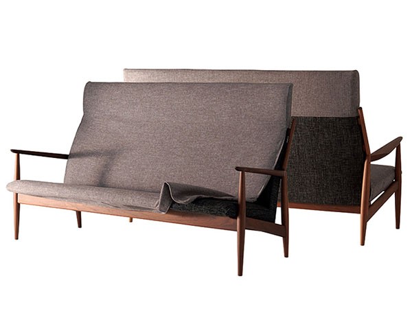 日進木工 GROW High-back Sofa / にっしんもっこう グロウ ハイバックソファ （ソファ > 二人掛けソファ） 10