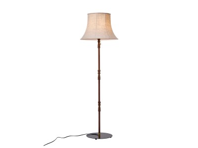 ウォールナットブラウン・茶色のフロアライト・フロアスタンド