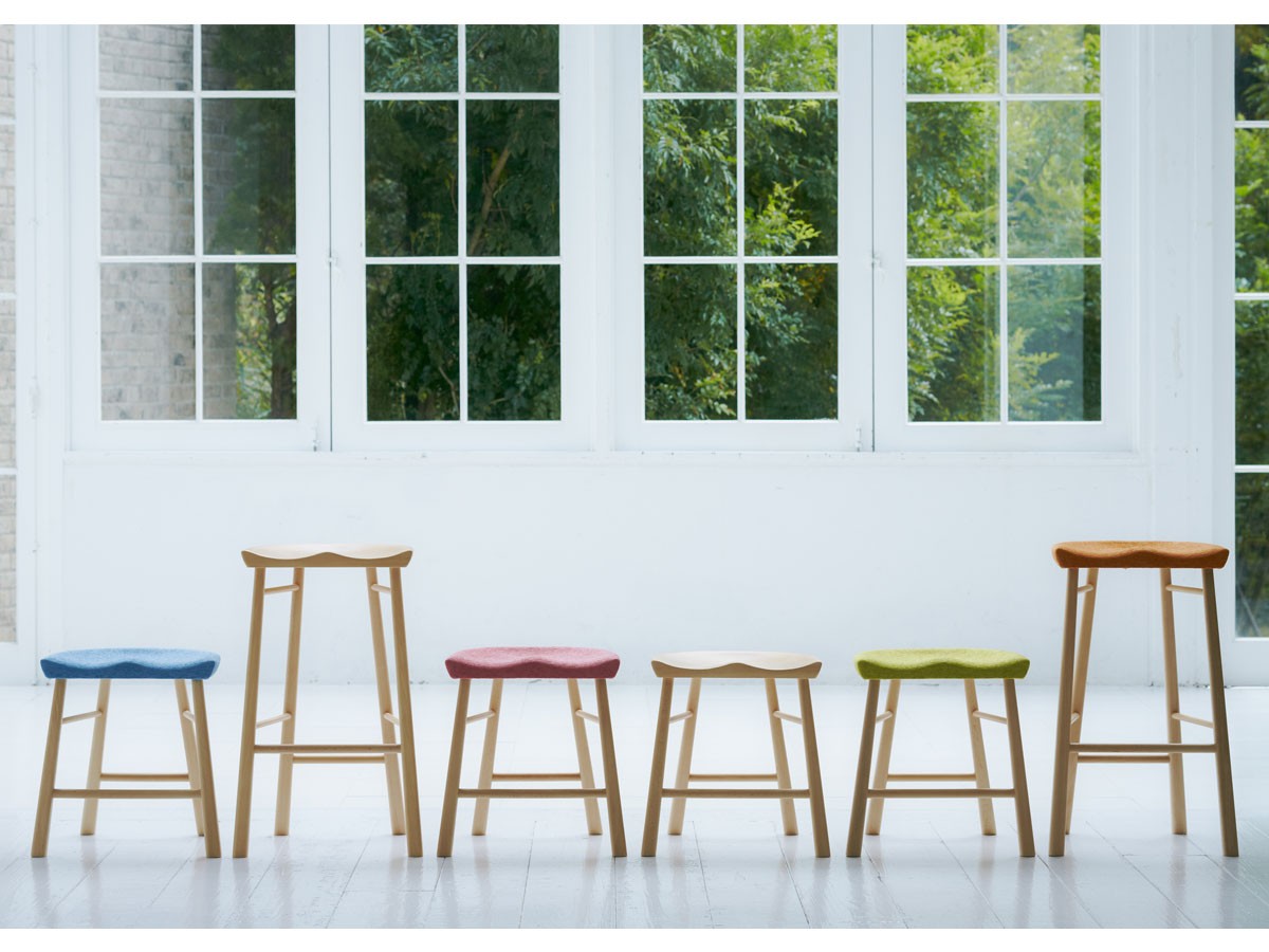 Coccole HIGH STOOL / コッコレ ハイスツール C224BS （チェア・椅子 > カウンターチェア・バーチェア） 6