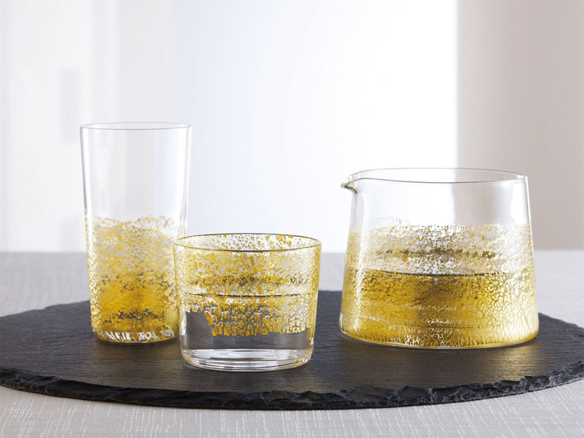 東洋佐々木ガラス KINHARI Glass / とうようささきガラス 江戸硝子 金玻璃 冷酒杯純米（天空） （食器・テーブルウェア > タンブラー・グラス） 3