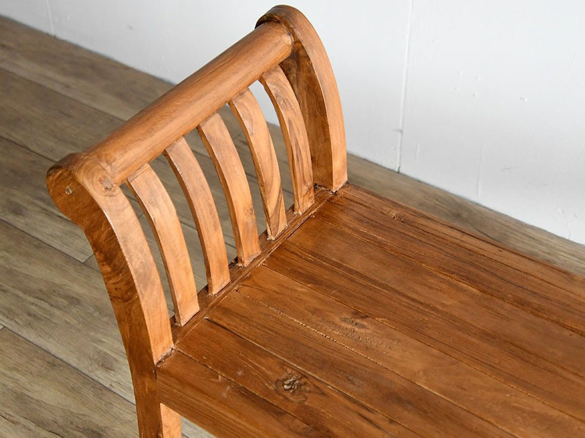 アンティーク カルティニチェア ベンチ 2人掛け - 椅子/チェア