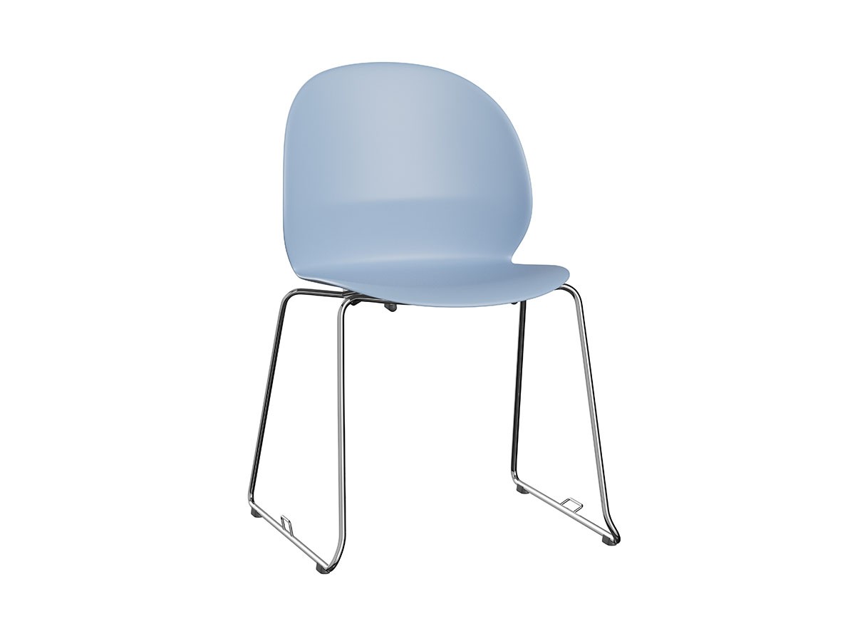 FRITZ HANSEN N02 RECYCLE / フリッツ・ハンセン N02 リサイクル
チェア 連結器具付 スレッド脚 クロームベース N02-21 （チェア・椅子 > ダイニングチェア） 6