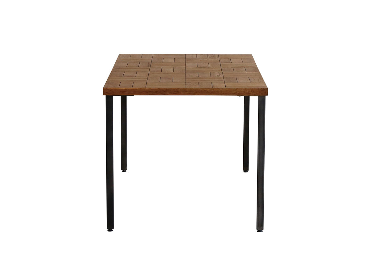 Knot antiques GYPSY DINING TABLE / ノットアンティークス ジプシー ダイニングテーブル
チェス柄天板 + No.3脚（スチール角脚） （テーブル > ダイニングテーブル） 5