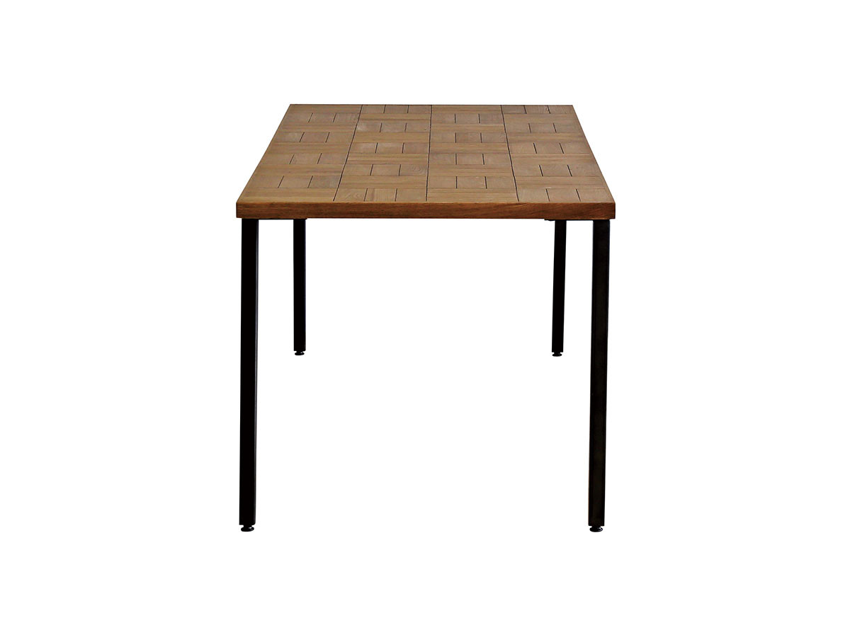 Knot antiques GYPSY DINING TABLE / ノットアンティークス ジプシー ダイニングテーブル
チェス柄天板 + No.3脚（スチール角脚） （テーブル > ダイニングテーブル） 9