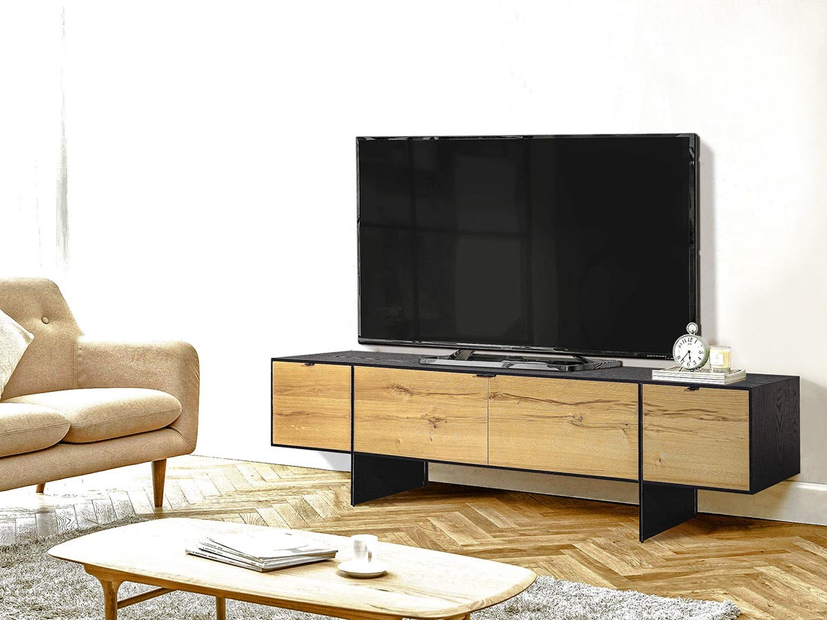 XANDER DESIGNS ESTRIA TV BOARD 2000 / サンダーデザイン エストリア テレビボード 2000 （テレビボード・テレビ台 > テレビ台・ローボード） 3