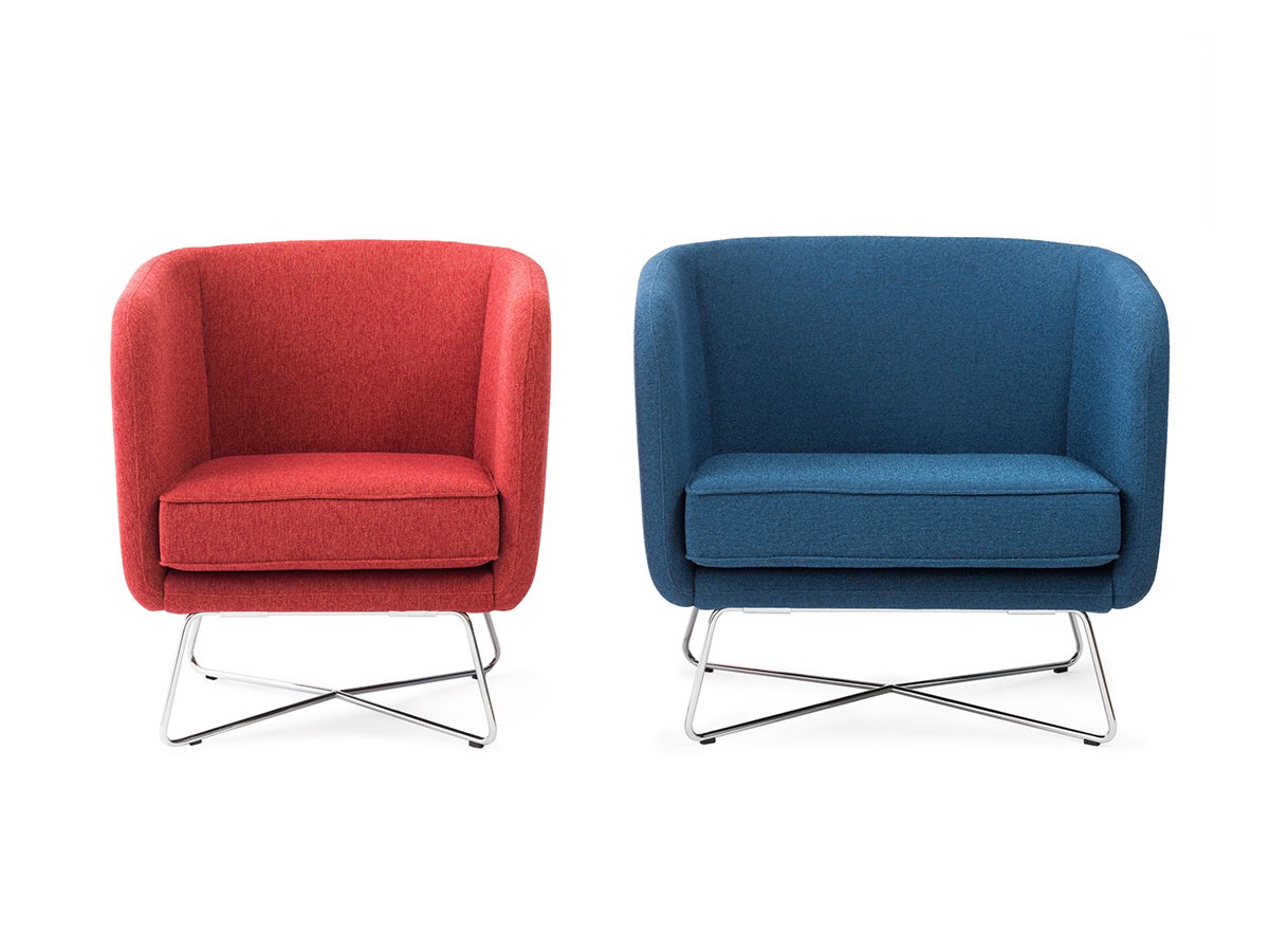 Knoll Office Rockwell Unscripted Petite Club Chair / ノルオフィス 