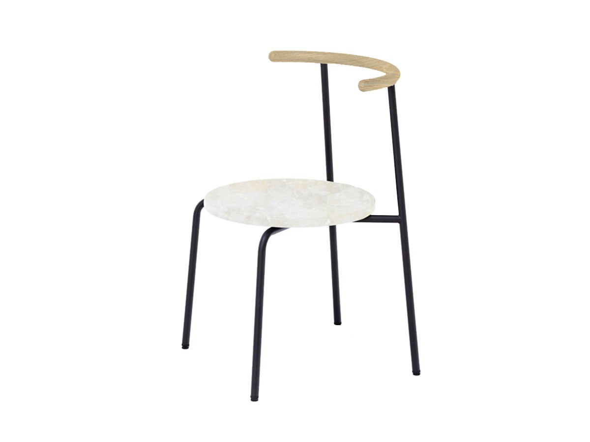 Urgent Undo Ku "air" Chair 1.0 / アージェントアンドゥ クー “エア” チェア 1.0 （ホワイトセーターストーン） （チェア・椅子 > ダイニングチェア） 1