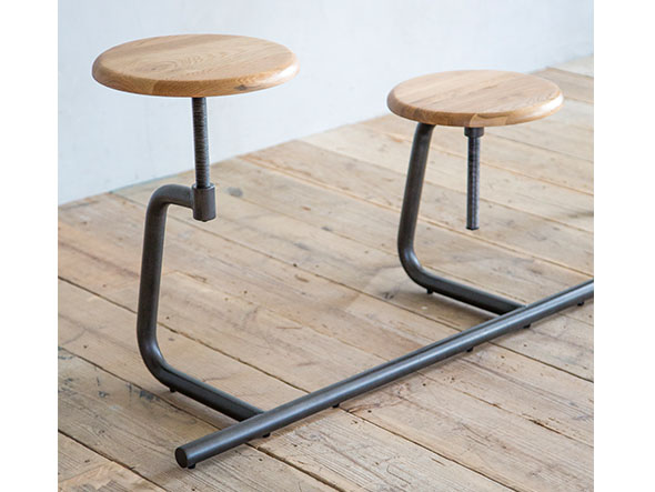 Knot antiques T-PACK STOOL BENCH 3P / ノットアンティークス ティーパック スツールベンチ 3人掛け（オーク材） （チェア・椅子 > ベンチ） 4