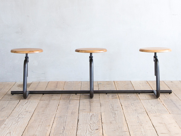 Knot antiques T-PACK STOOL BENCH 3P / ノットアンティークス ティーパック スツールベンチ 3人掛け（オーク材） （チェア・椅子 > ベンチ） 9