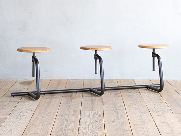 Knot antiques T-PACK STOOL BENCH 3P / ノットアンティークス ティーパック スツールベンチ 3人掛け（オーク材） （チェア・椅子 > ベンチ） 10