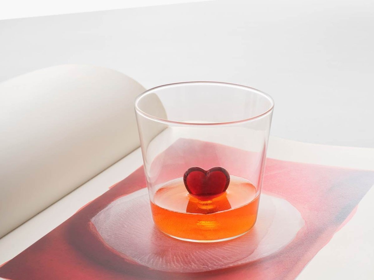 ICHENDORF MILANO Cuore Tumbler Red Heart