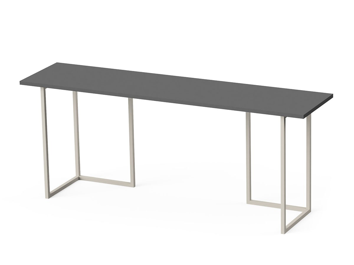 stiiilll Table Set / スティール テーブルセット
メラミン天板 ハーフ + スチール脚 M （デスク・机 > デスク・パソコンデスク・袖机） 4