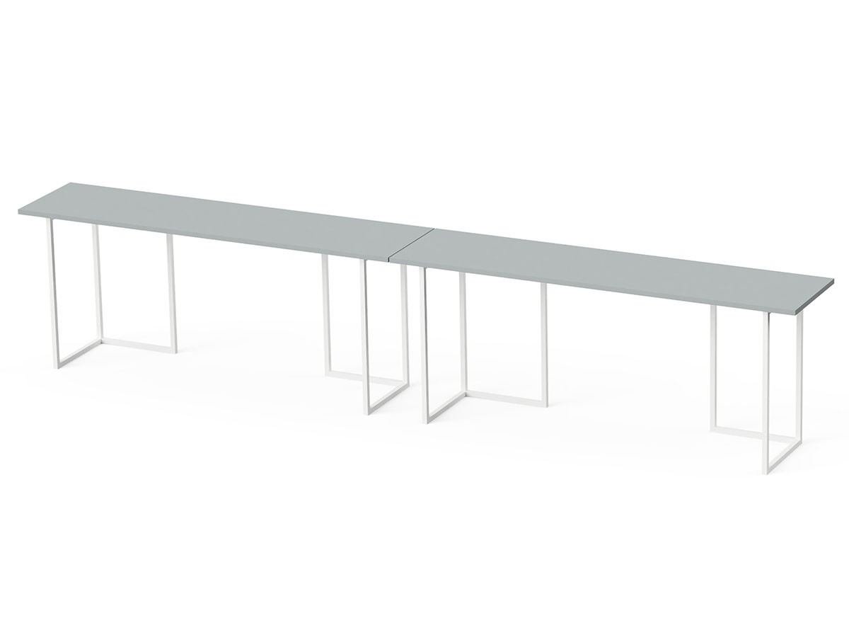 stiiilll Table Set / スティール テーブルセット
メラミン天板 ハーフ + スチール脚 M （デスク・机 > デスク・パソコンデスク・袖机） 19