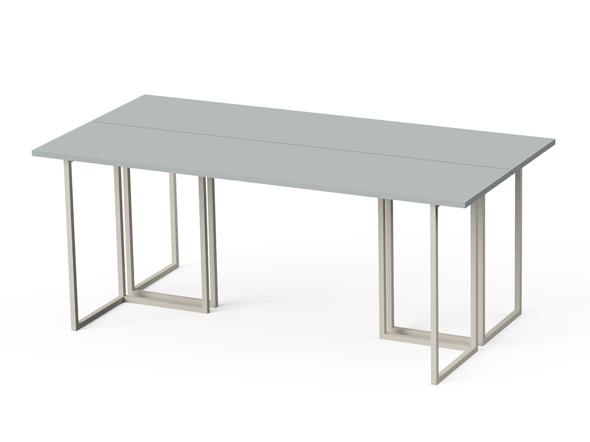 stiiilll Table Set / スティール テーブルセット
メラミン天板 ハーフ + スチール脚 M （デスク・机 > デスク・パソコンデスク・袖机） 22