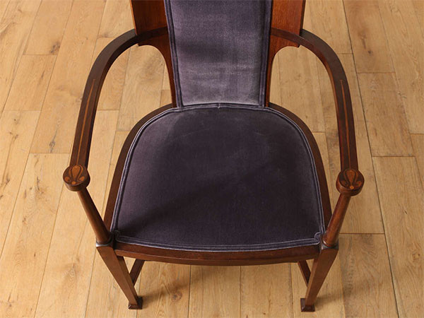 Lloyd's Antiques Real Antique
Art Nouveau Chair / ロイズ・アンティークス イギリスアンティーク家具
アールヌーボーチェア （チェア・椅子 > ダイニングチェア） 9